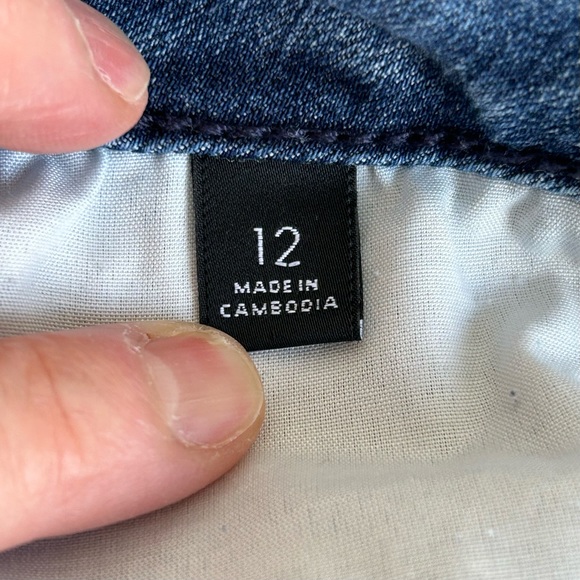 Vera Wang Floral Embroidered Shorts Size 12 - Picture 12 of 15